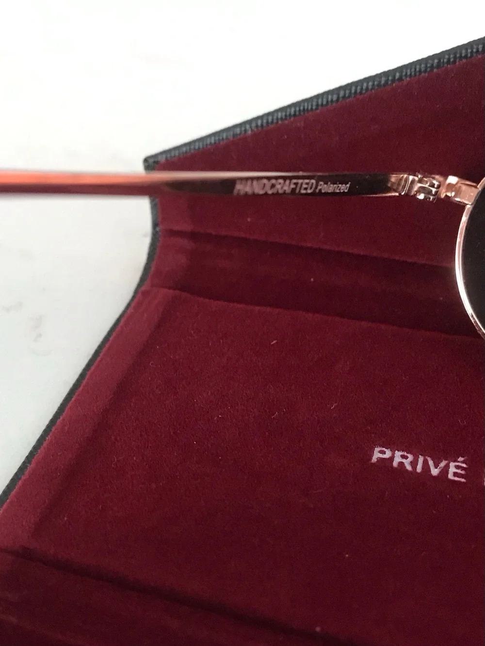 New with box Privé Revaux x Madelaine Rose Gold Candy Sunglasses